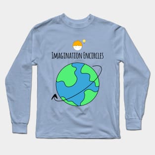 Imagination Encircles The World Boy Long Sleeve T-Shirt